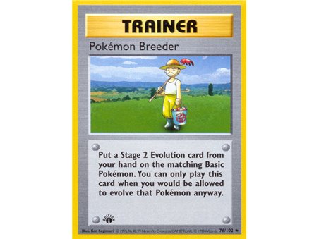 Pokémon Breeder (Rare)