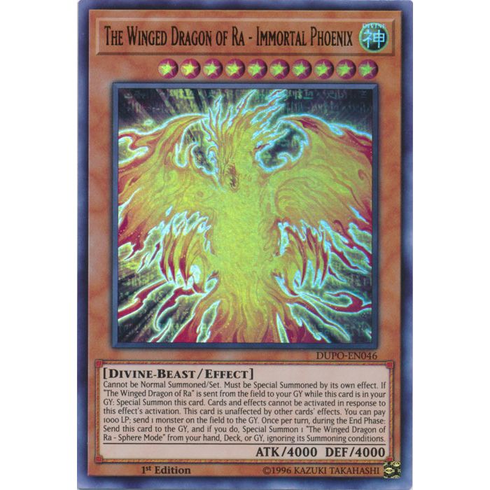 The Winged Dragon of Ra - Immortal Phoenix