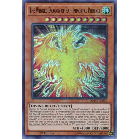 The Winged Dragon of Ra - Immortal Phoenix