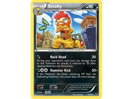 Scrafty (Rare Holofoil)