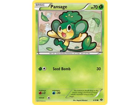 Pansage (Common/Reverse Holofoil)