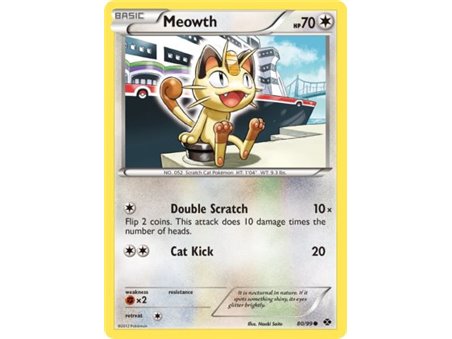 Meowth (Common/Reverse Holofoil)