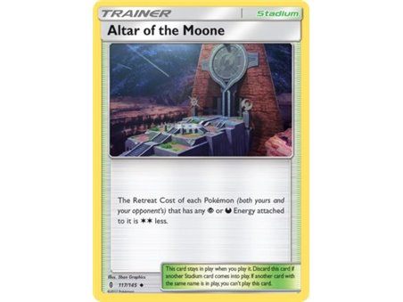 Altar of the Moone (Uncommon) 