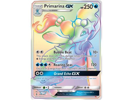Primarina GX (Secret Rainbow Rare)