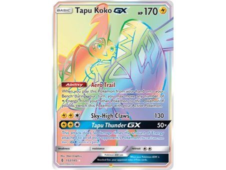Tapu Koko GX (Secret Rainbow Rare)