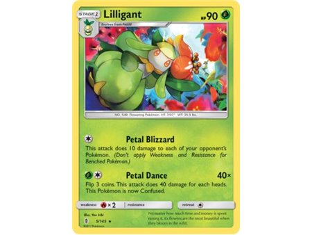 Lilligant (Rare/Reverse Holofoil) 