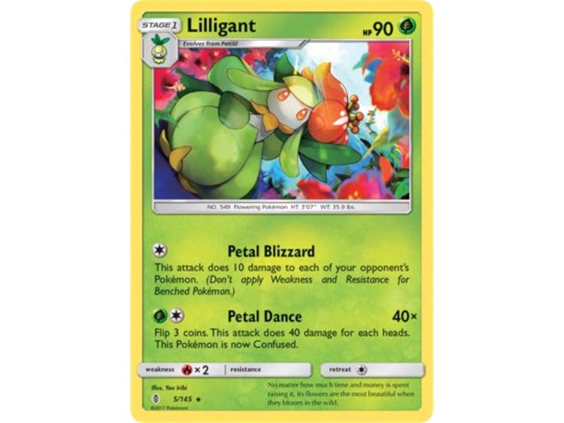 Lilligant (Rare/Reverse Holofoil) 