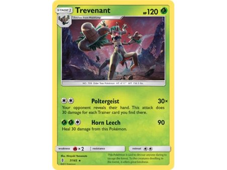 Trevenant (Rare/Reverse Holofoil) 