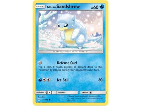 Alolan Sandshrew (Common/Reverse Holofoil)