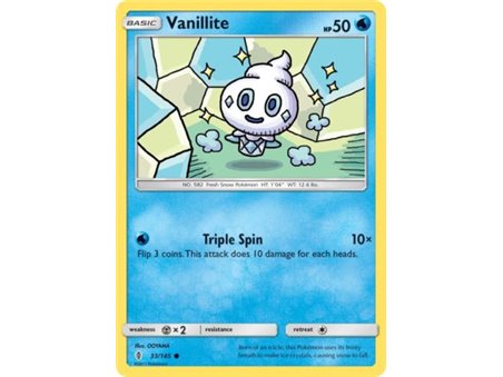 Vanillite (Common/Reverse Holofoil)