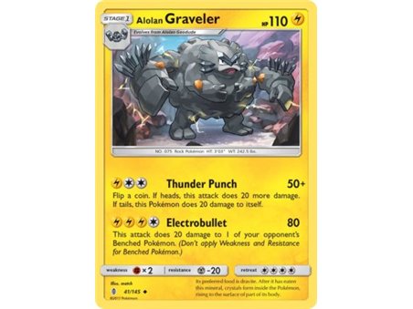 Alolan Graveler (Uncommon/Reverse Holofoil)