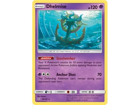 Dhelmise (Rare/Reverse Holofoil) 