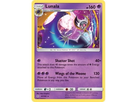 Lunala (Rare/Reverse Holofoil)