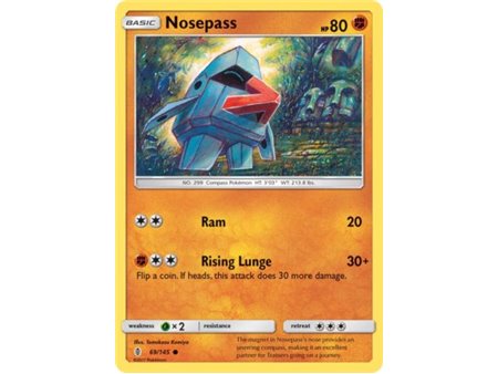 Nosepass (Common/Reverse Holofoil) 