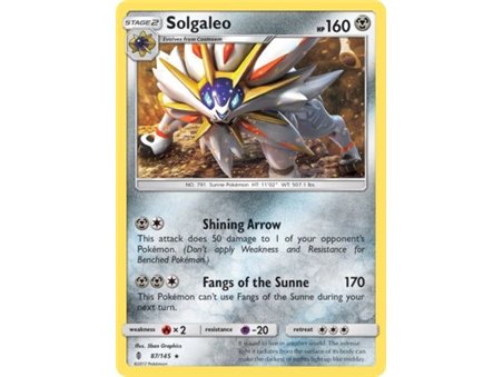 Solgaleo (Rare/Reverse Holofoil)