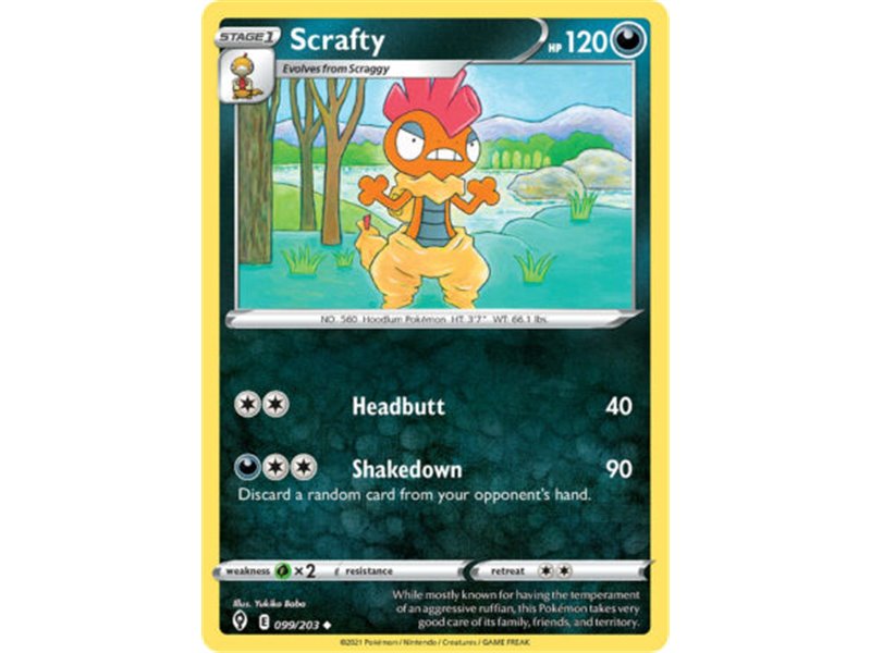 Scrafty (Uncommon)
