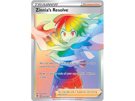 Zinnia's Resolve (Rainbow Secret Rare)