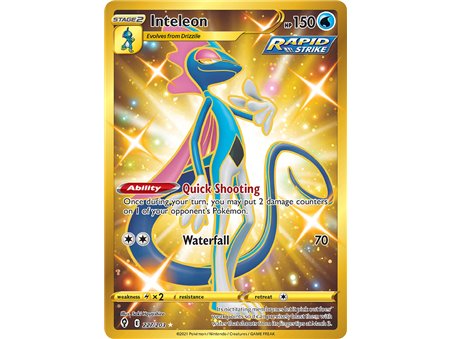 Inteleon (Gold Secret Rare)