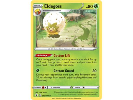 Eldegoss (Rare/Reverse Holofoil)