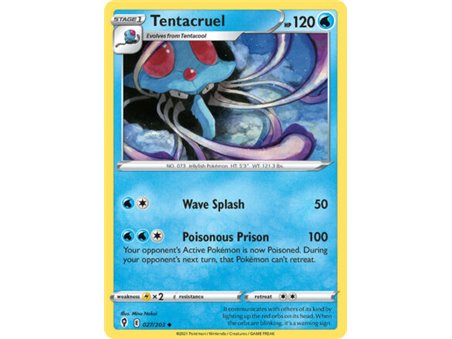 Tentacruel (Uncommon/Reverse Holofoil)