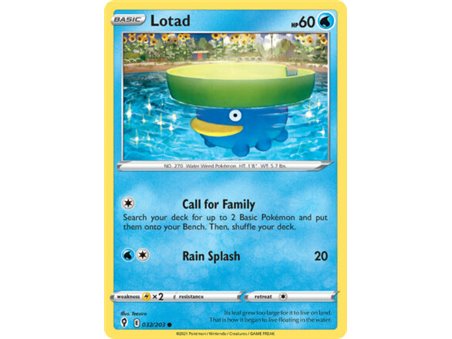Lotad (Common/Reverse Holofoil)