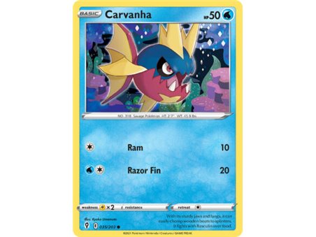 Carvanha (Common/Reverse Holofoil)