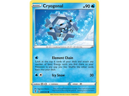 Cryogonal (Common/Reverse Holofoil)