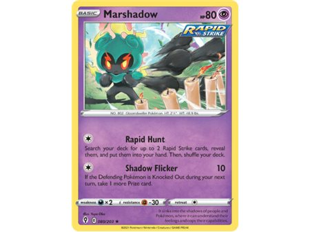 Marshadow (Rare/Reverse Holofoil)