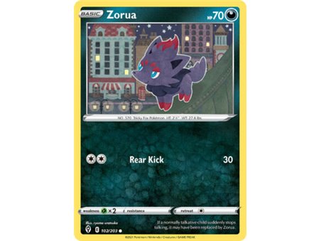 Zorua (Common/Reverse Holofoil)