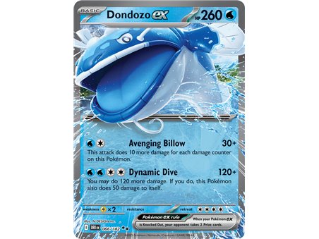 Dondozo ex (Double Rare) 