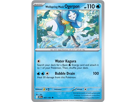 Wellspring Mask Ogerpon (Uncommon)