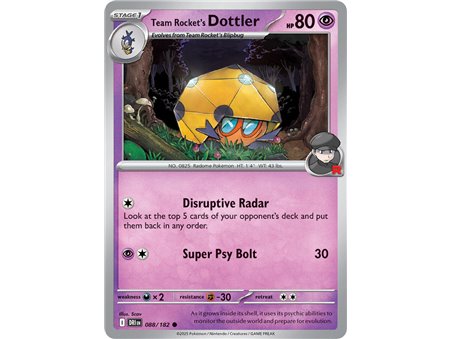Team Rocket's Dottler (Common)