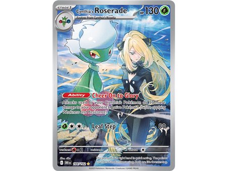 Cynthia's Roserade (Illustration Rare)