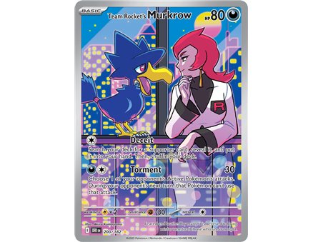 Team Rocket's Murkrow (Illustration Rare)