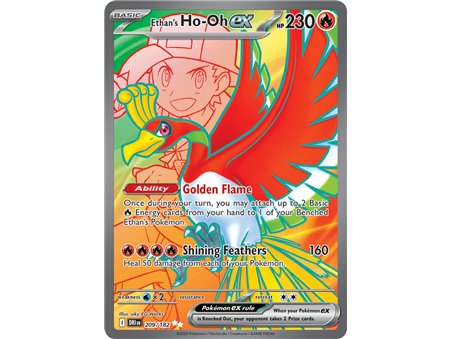 Ethan's Ho-Oh ex (Full Art) 