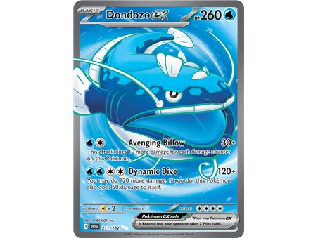 Dondozo ex (Full Art) 