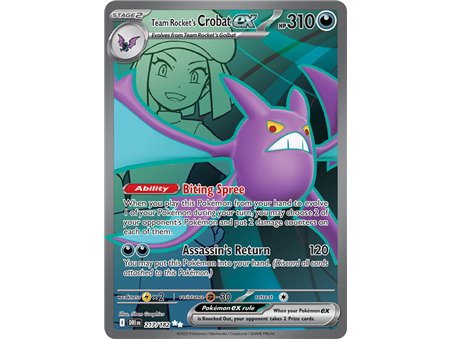 Team Rocket's Crobat ex (Full Art) 