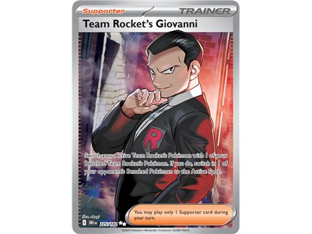 Team Rocket's Giovanni (Full Art) 