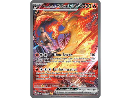 Team Rocket's Moltres ex (Special Illustration Rare) 