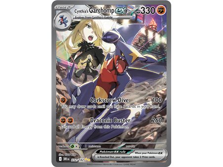 Cynthia's Garchomp ex (Special Illustration Rare) 