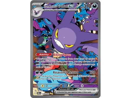 Team Rocket's Crobat ex (Special Illustration Rare) 