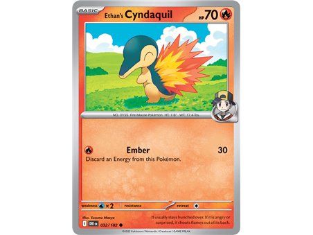 Ethan's Cyndaquil (Common)