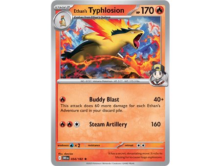 Ethan's Typhlosion (Rare Holofoil)