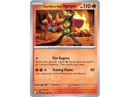 Hearthflame Mask Ogerpon (Uncommon)
