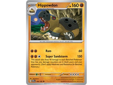 Hippowdon (Uncommon)