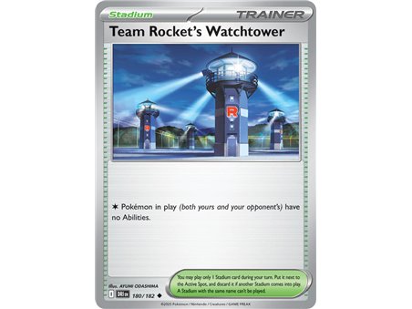 Team Rocket's Watchtower (Uncommon)