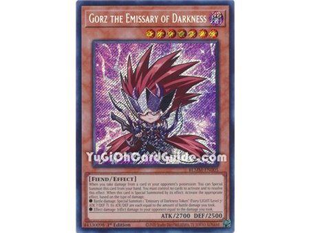 Gorz the Emissary of Darkness (Secret Rare)