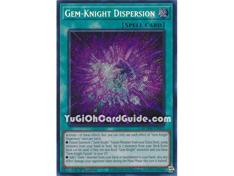 Gem-Knight Dispersion (Secret Rare)