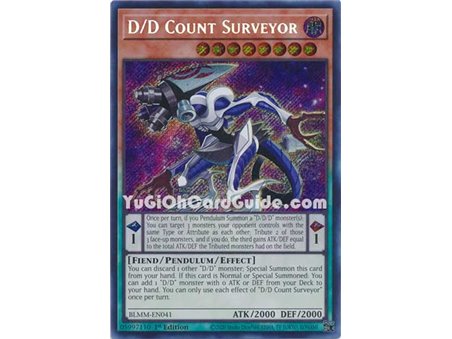 D/D Count Surveyor (Secret Rare)
