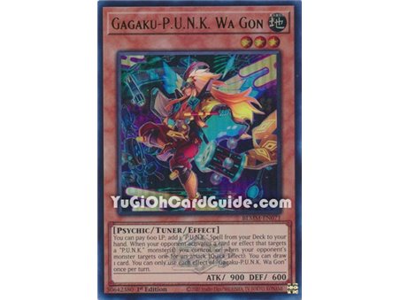 Gagaku-P.U.N.K. Wa Gon (Ultra Rare)